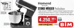 HOMEND PROFASHİON STAND MİKSER HOMEND PROFASHİON STAND MİKSER